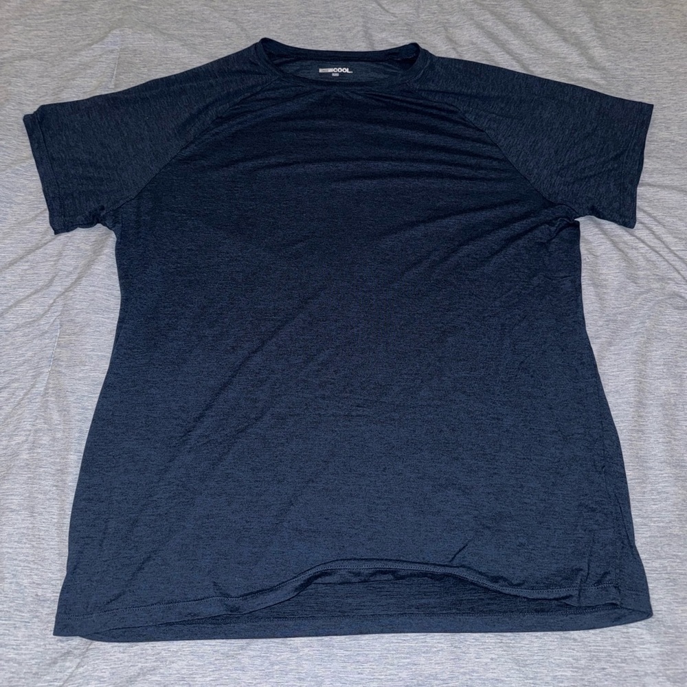 32 Degrees Men's Dark Heather Blue Short Sleeve Tee